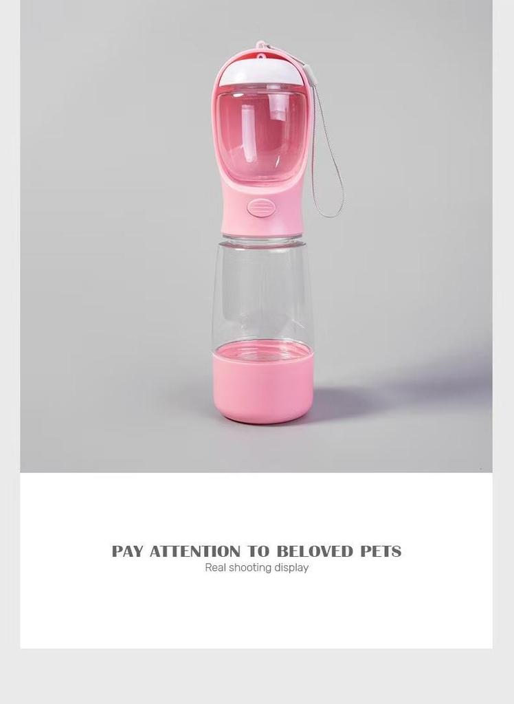 Three-in-One Pet Water Bowl for Outdoor Use, Multi-functional Dog Water Bottle, Pet Supplies, Dog Travel Water Cup