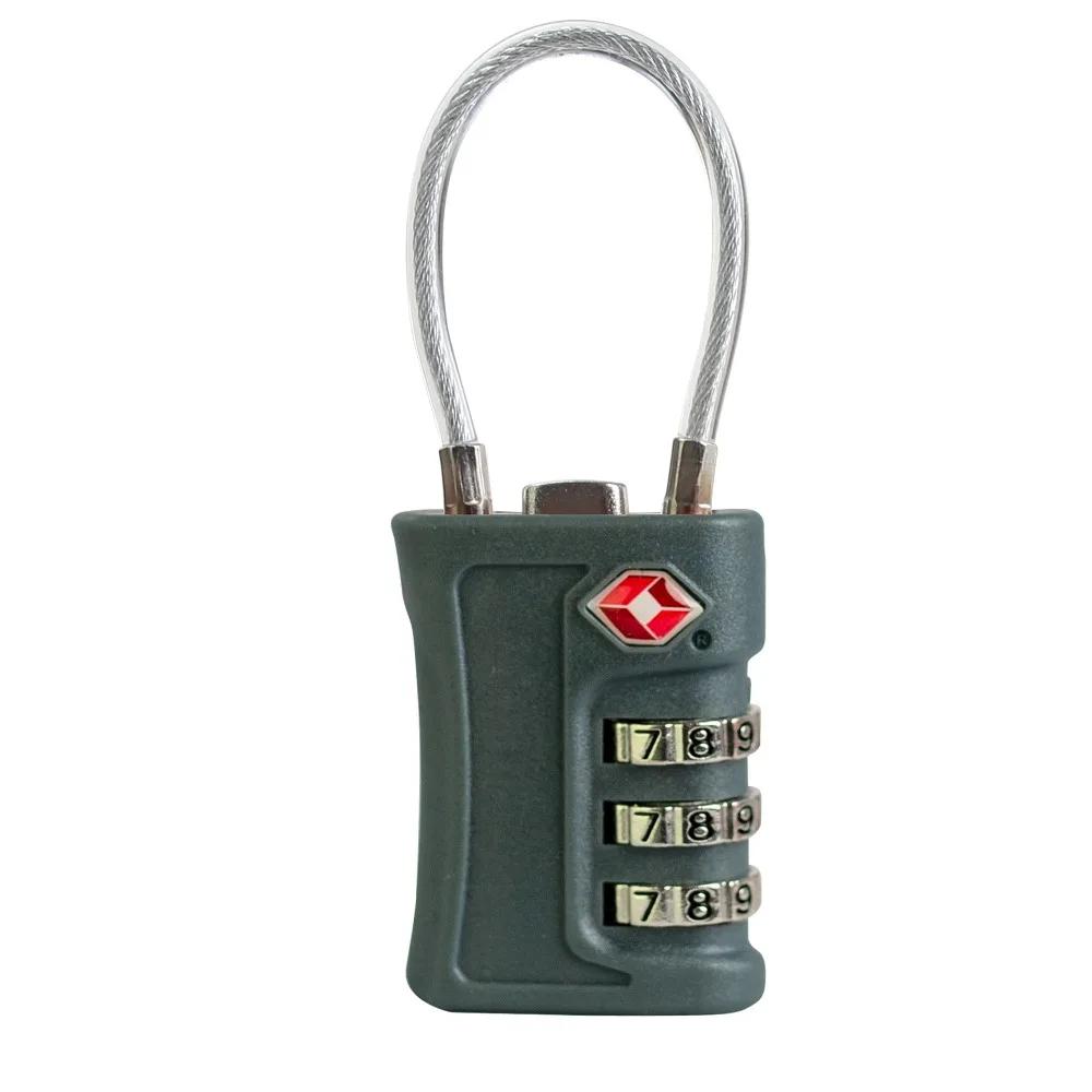 TSA Customs Code Lock Portable Anti-Theft 3 Digit Combination Password Lock Travel Luggage Security Tool Cabinet Locker Lock