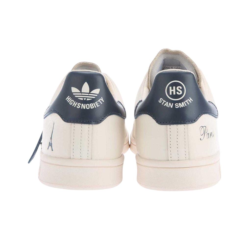 adidas Mens Smith Highsnobiety Tumbled Leather Trainers