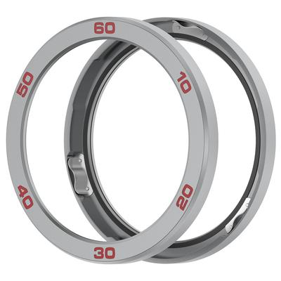 Metal Bezel Ring Replacement Case Cover Ring Tempered Glass Screen Protector Metal Watch Bezel for CMF Watch Pro 2 Smartwatch
