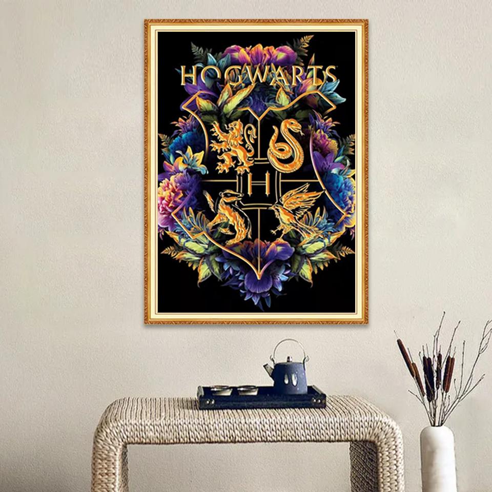 5D Diy Daimond Painting Magic Medal Kit Full Embroidery Mosaic Art Picture of Rhinestones Crafts Christmas Gift