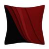 Trendige Schwarze Rote Postmoderne Abstrakte Linien Kissenbezug Polyester Mode Gestreifte Dekorative Kissen Für Sofa Sitz Home Decor