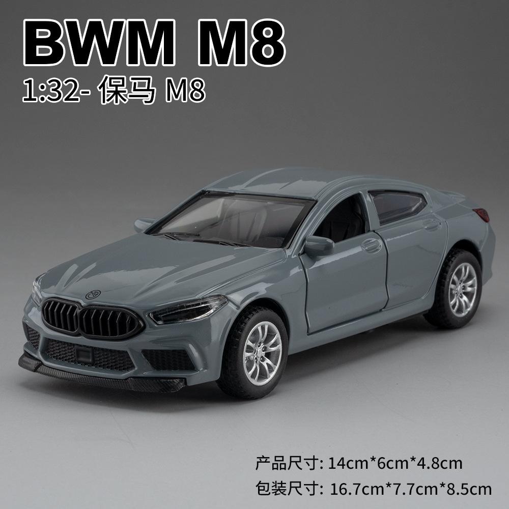 1:32  Car Model Toy with 2 Doors Openable Music Light Pull Back Police Cars Diecasting Alloy Toys Collection Presents