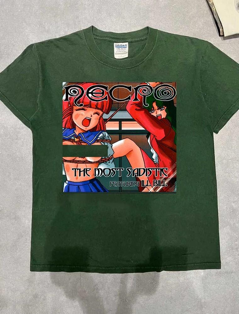 Collection Necro Band Album Band Gift For Fan Full Size T-shirt Unisex T-Shirt XXXL