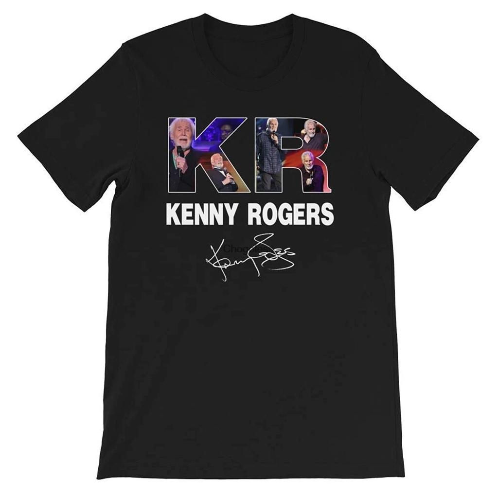 Kenny Rogers KR Collage Graphic T-Shirt