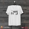 Banksy Zebra Street Graffiti Art  Cool Vintage Retro Unisex Tričko B655
