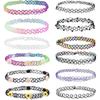 12Pcs Vintage Stretch Choker Necklace Lady Girl Tattoo Choker Necklace Punk Retro Gothic Elastic Necklaces for Women