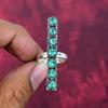 Santa Rosa Turquoise Ring, 925 Sterling Silver Gemstone Jewelry, Handmade Ring Gorgeous Jewelry, Gift For Love
