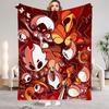 Hollow Knight Blanket Cartoon Game Printed Flannel Blanket for Home Living Room Bedroom Decor New Year Christmas Gift for Fans