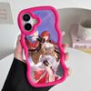 HSR Himeko Wavy Edge TPU Mobile Phone Case for iPhone 17 16 15 14 13 12 11 Air Pro Max Plus Colorful Cover