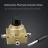 HV-02 Hand-Operated Pneumatic Valve: Three-Position Four-Way Switch, Manual Control with Cylinder Reversal.