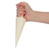 2Pcs ABS Ice Cream Cone Mold White Non-Stick Waffle Cone Roller Ergonomic Handle Design Tapered Design Egg Roll Mold 6