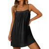 Women's Casual Dress With Comfortable And Breathable Suspender And Loose Beach Skirt