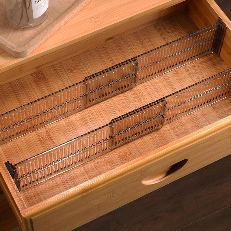 Retractable Drawer Dividers for Underwear and Socks Storage