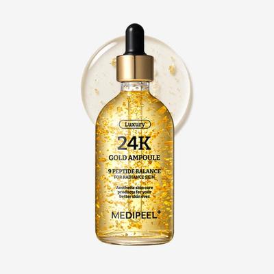Luxury 24K Gold Ampoule 100ml | Anti-Wrinkle & Brightening Serum
