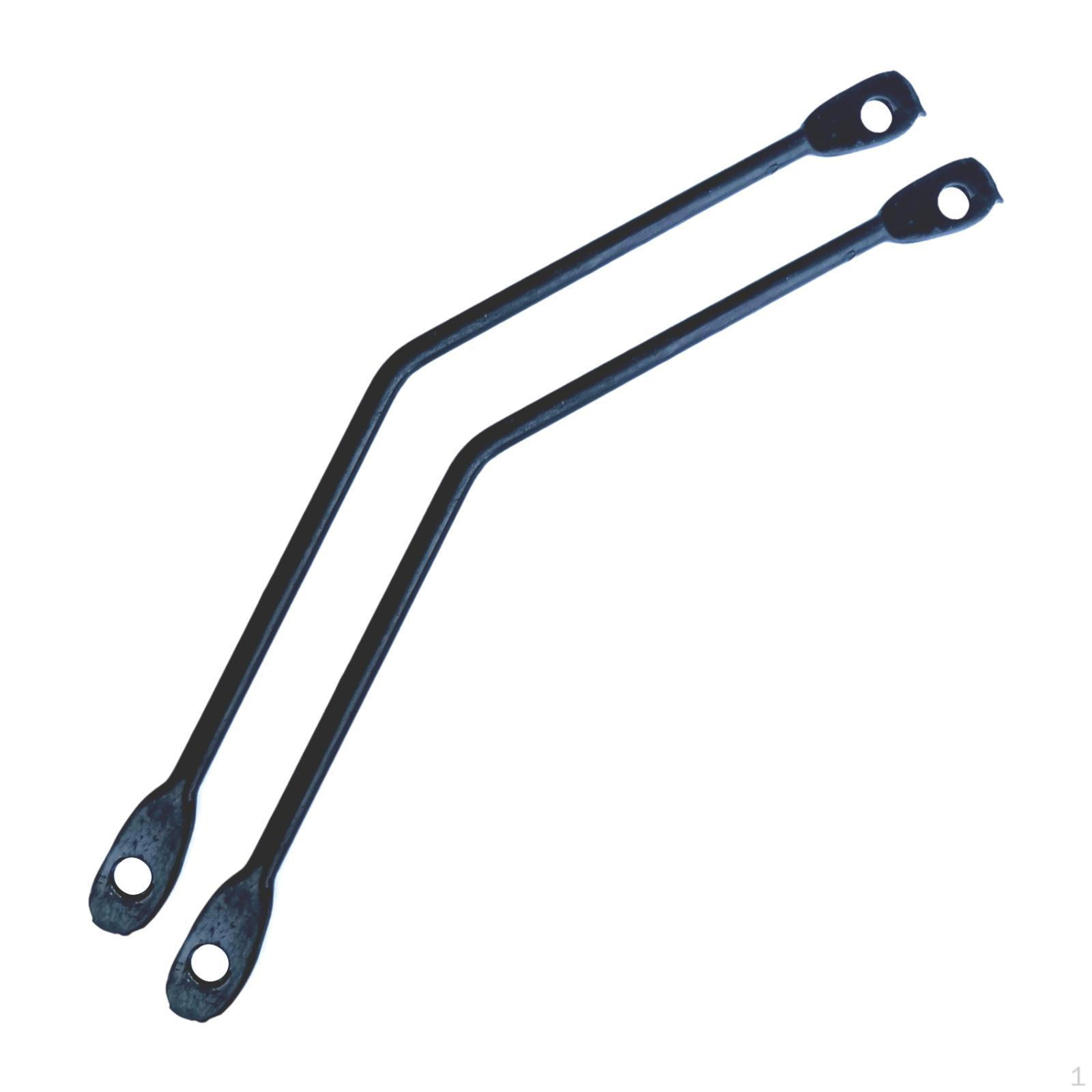 

2 комплекта кронштейнов для задней стойки, соединительные стержни, практичные и устойчивые, плоские для Bend Round Rack