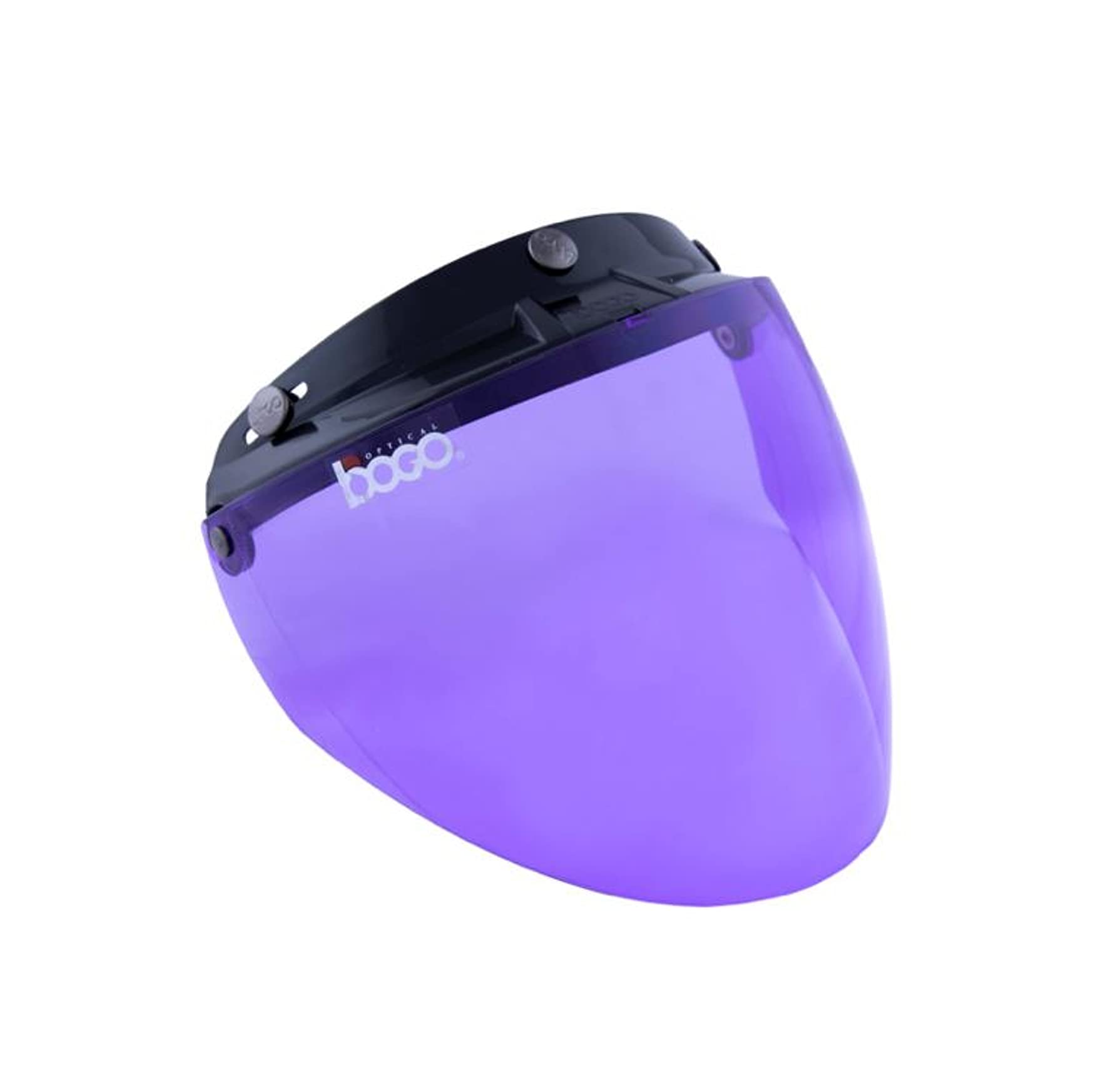 

Jet Shield Purple Helmet Shield Opening and Closing with Base [BOGO] Flip-up BG25-B20 фиолетовый