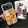 Lion Dance Ink Wash Shockproof Phone Case for iPhone 17 Air 16 16E 15 Pro Max 14 Plus 13 Mini 12 Back Cover Anti Fall Fundas