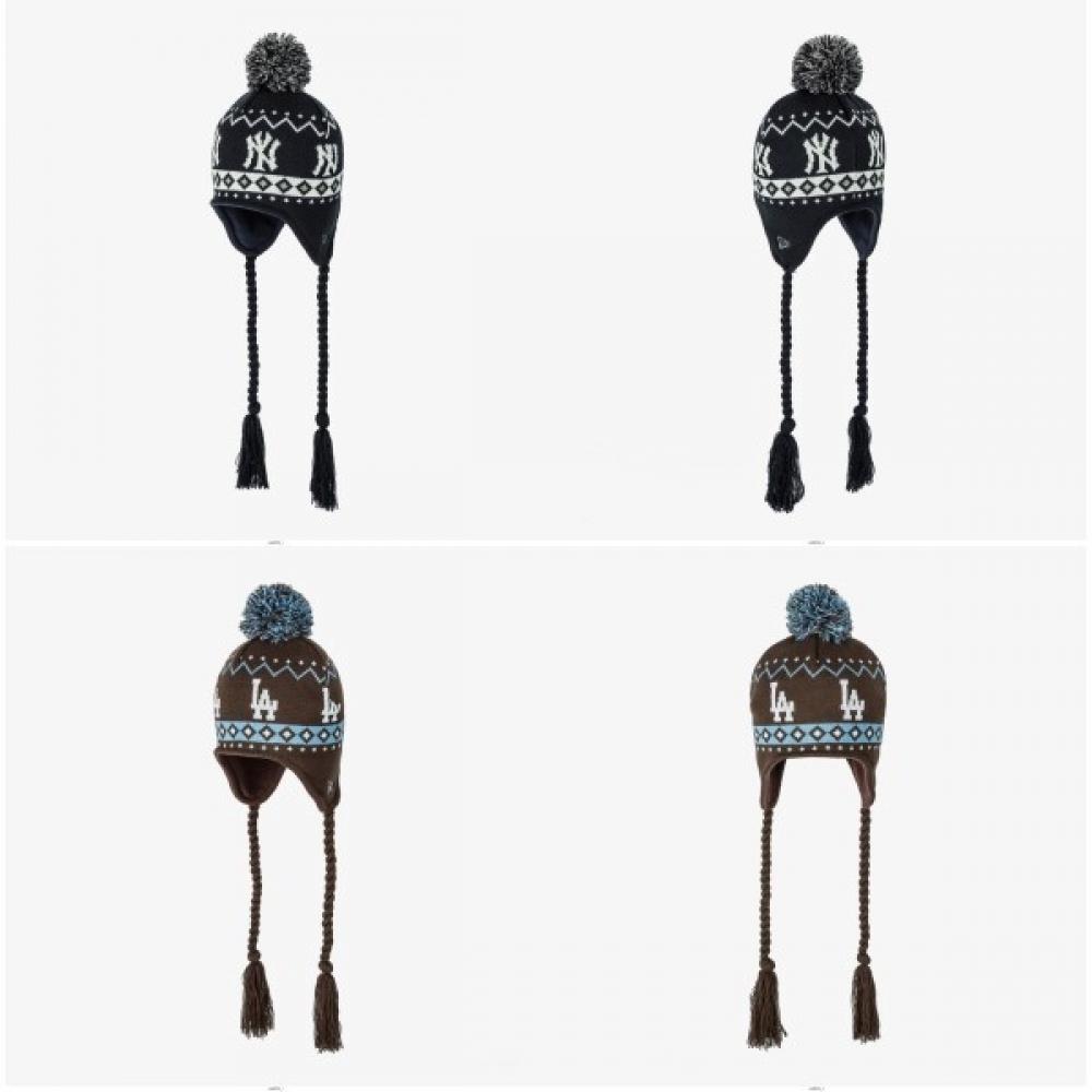 

New Era Beanie Earflap 14890735 36 (Age 412) YOUTH/Braun
