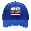 Fun I Made Beer Disappear Printed Adjustable Distressed Hat Casual Outdoor Hat Great Gift for Be Sandwich Baseball Cap