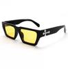 Chloe heart print thick leg sunglasses new street shot dance bar Internet celebrity sunglasses hip hop