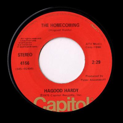 7inch Record HAGOOD HARDY - The Homecoming / Quorum 4156 Capitol Records 1975 US Pop Used
