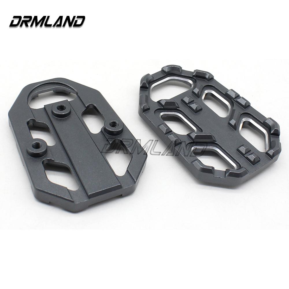 For Honda NC750X NC750S NC700S NC700X Motocycle Brake Pedal Pad Cover Footrest Footpegs Foot Rest Enlarged Footboard
