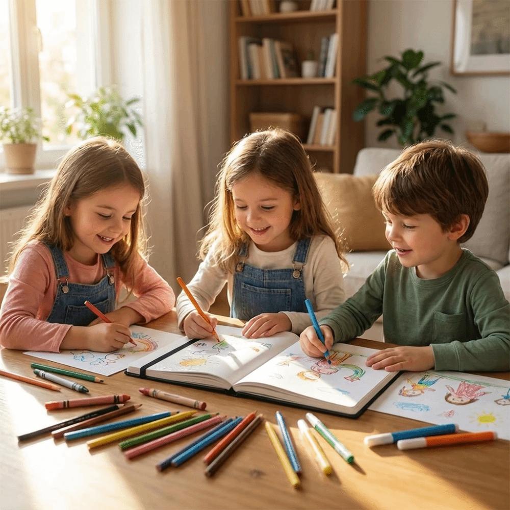 Acid-Free Paper Marker Drawing Pad Thick Paper Art Notebook  Creating Artworks