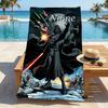 Custom Name Yoda's Legacy Stylish Digital Printing Beach Towel Quick‑Drying Absorbent Blanket for Beach Pool Gym Travel