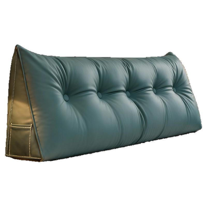 Luxury Triangle Headboard Cushion: Soft Upholstery for Bedroom, Lumbar Support, Bay Window, or Sofa