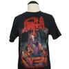 DEATH Scream Sangriento Gore S Camiseta Pequeña Negra Logo de Banda Camiseta Unisex