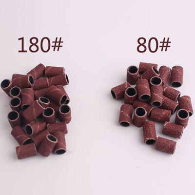 100 Stück Schleifsandring, verschleißfest, feine Verarbeitung, langlebig, Nagelbohrmaschine, Schleifsandring für Nagelstudio