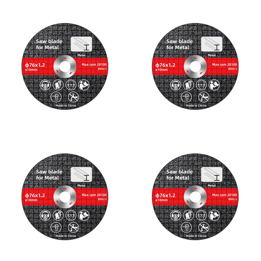 1-10pcs 76mm Metal Cutting Disc Anngle Grinder Grinding Wheels for Stainless Steel Cut Off Wheel Reinforced Resin Cutting Blade