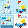 Science Experiment Diy Wind Car Kit For Kids Educational Physics Toy For Stem Learning