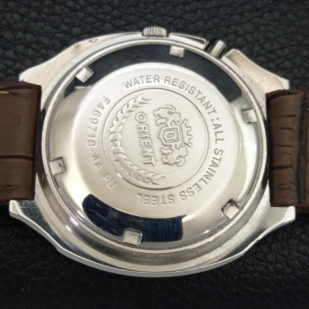 ORIENT CRYSTAL AUTOMATIC JAPAN 46941 MENS VINTAGE ORIGINAL DIAL WATCH a703597-1