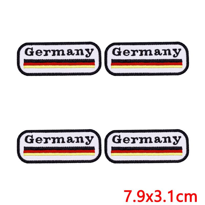 10Pcs USA Independence Day Embroidery Patches, Flag Eagle Bow Iron On Patches for Clothing Backpack Jeans DIY
