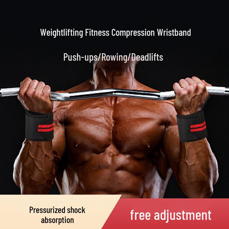 Unisex Weightlifting Wrist Support Bandage for Training & Compression Protection