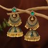 Women Indian Ethnic Earrings Femmes Vintage Hollow Crystal Lantern Tassel Drop Earring