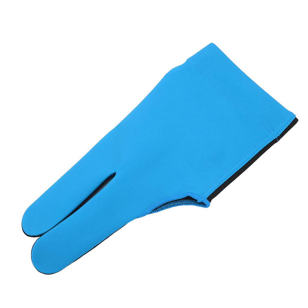 Left Hand Billiard Gloves Polyurethane Fiber Average Size Three Fingers Billiard Gloves for Billiard Shooters