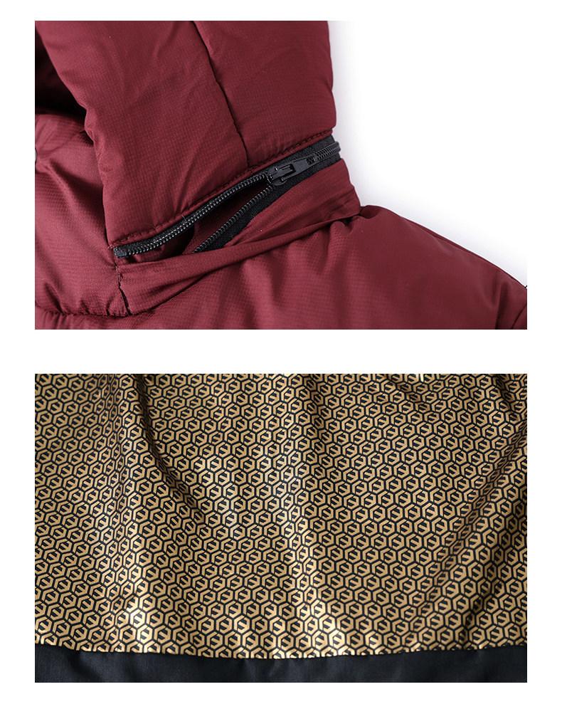 Plus Size Winter Cotton Padded Jacket for Middle-Aged and Elderly Women - Warm and Loose Fit