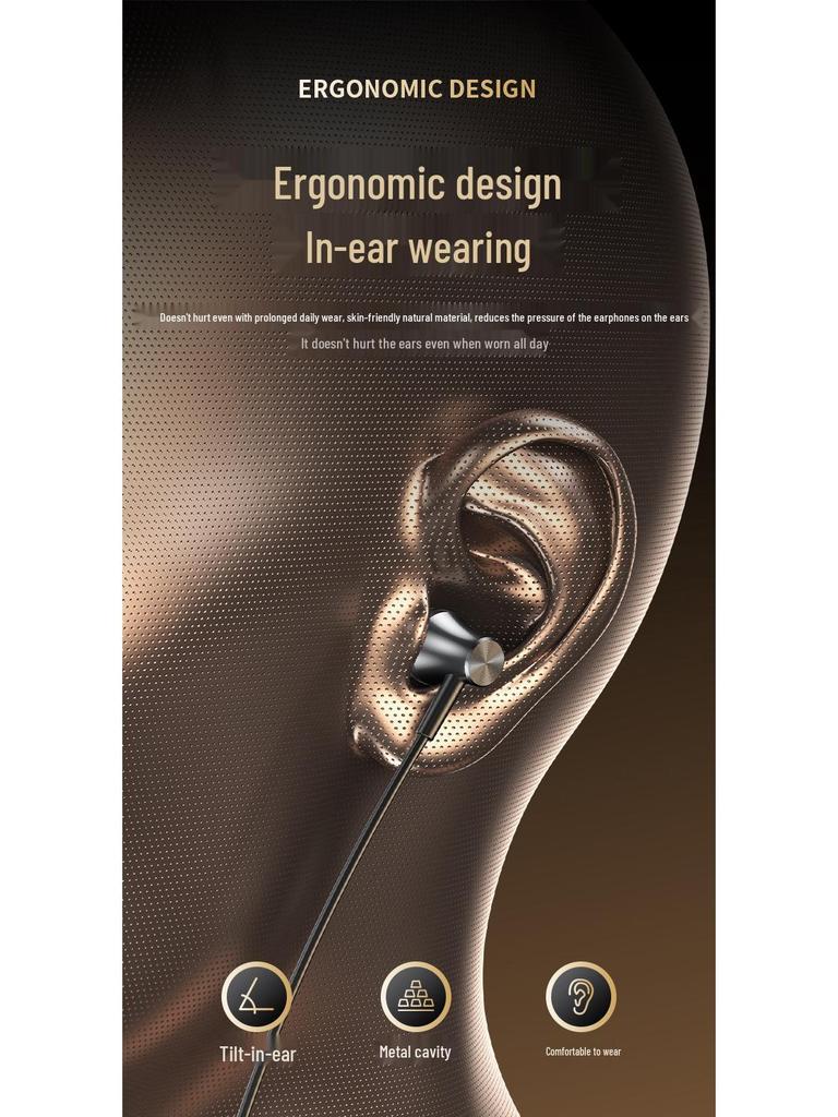 Clip-on Bluetooth Headset with Long Battery, Noise Reduction, Sports Card Insertion, In-Ear Gaming, Wireless