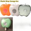 Contenitore per alimenti usa e getta a forma di mela Contenitore per cucina con involucro di plastica a parete Elastico per conservazione fresca