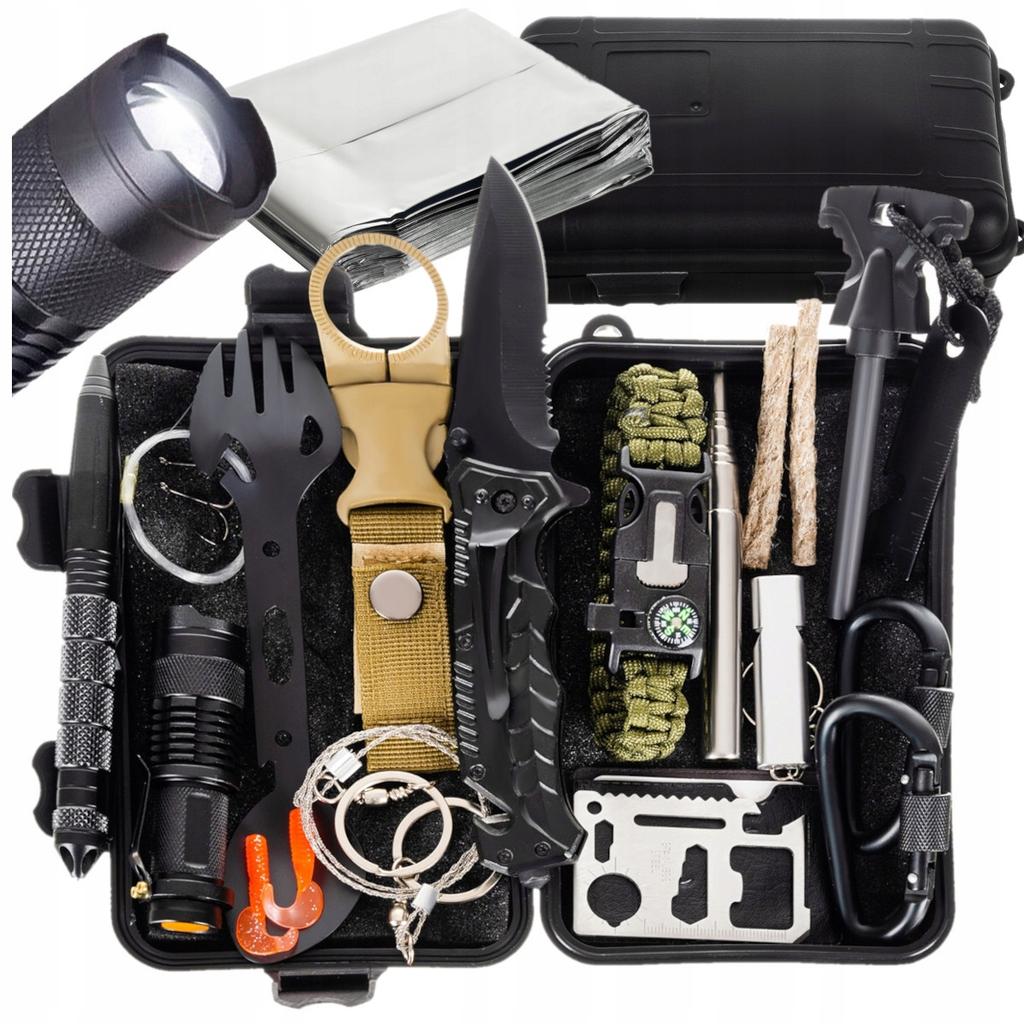 [PACK][1] MILITÄRISCHES TOURISTEN-ÜBERLEBENSSET D840