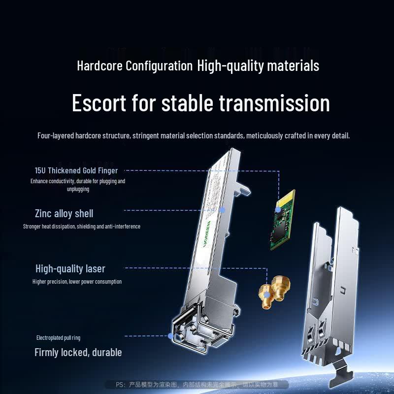 UGREEN Gigabit 1.25G SFP Multimode Optical Module