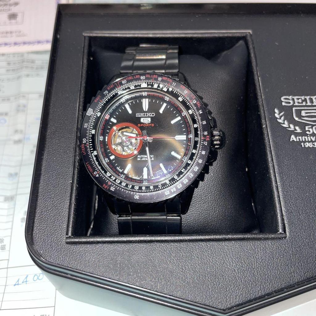 [USED] Seiko 5 Sports 50th Anniversary Automatic 4R38-00Hg