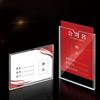 Self-Adhesive Photo Frame Clear Card Holder Durable Label Holder  Supermarket