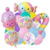 23pcs Ice Cream Sweets Mylar Birthday Party Celebration Summer Theme Party  Girls