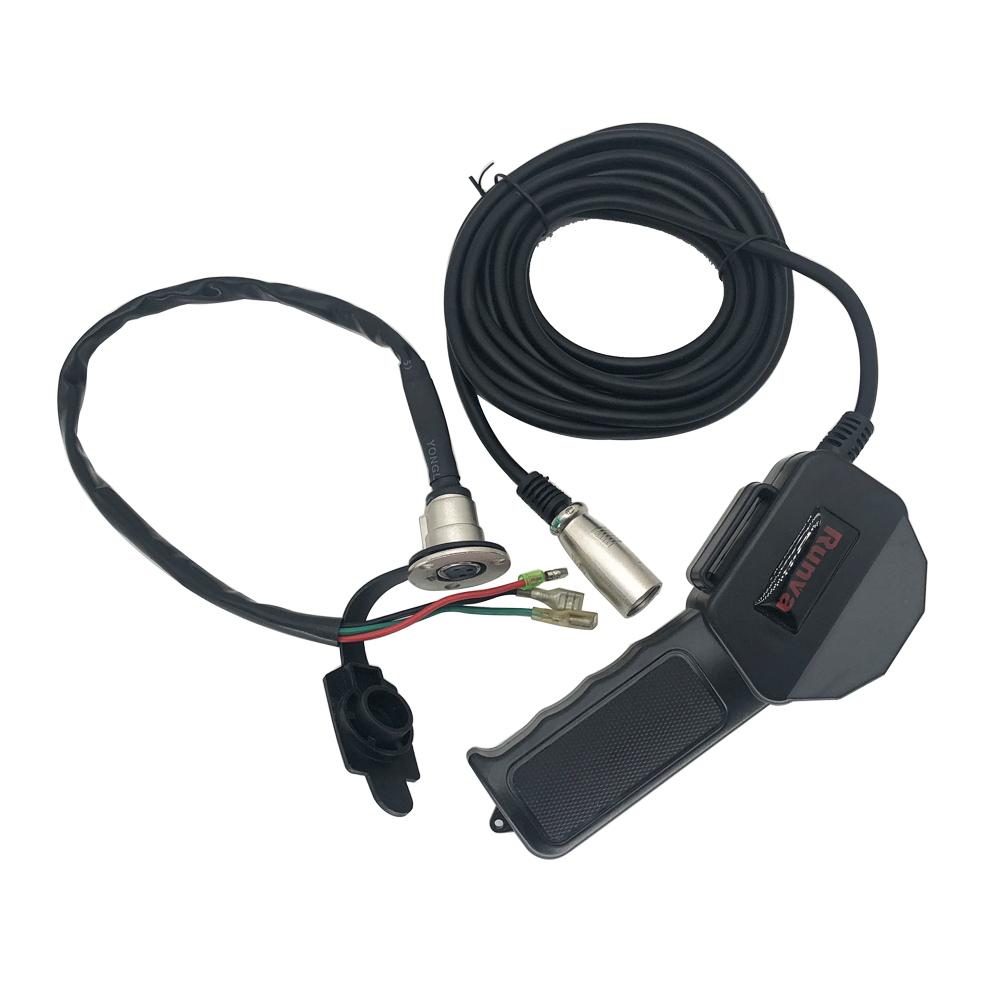 3-Prong Hand Held Winch Controller With or Without Connecting Cable For Hisun Massimo TSC MSU Supermach UTV Quads