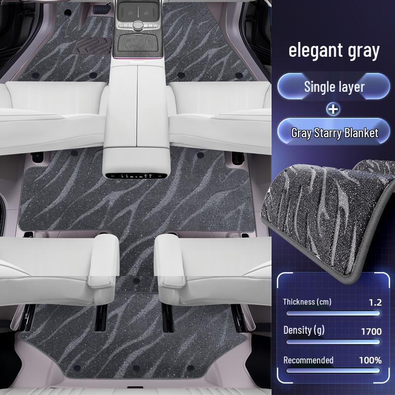 Geely Galaxy M9 Full Coverage Floor & Trunk Mats for 6-Seater - Interior Accessories