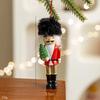 New Nutcracker Puppet Soldier Ornament Doll Merry Christmas Decoration Creative Gift Wooden Handicrafts Desktop Cute Ornament
